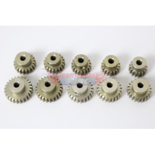 Team Solar  Tamiya Style Hard Coated Pinion Gear   16-17 / 18-19 / 20-21 / 22-23  Teeth - ( 201617 / 201819 / 202021 / 202223  )